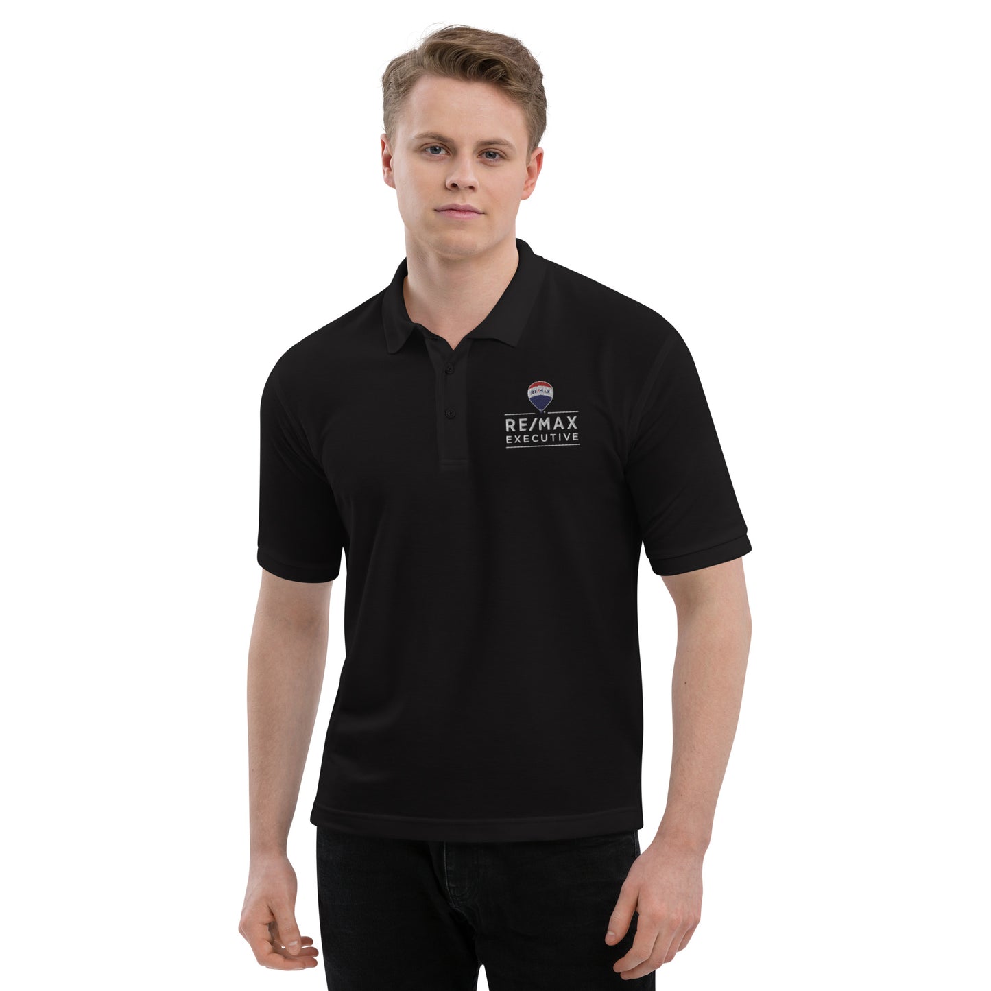 Balloon Logo Men's Relaxed Fit Polo