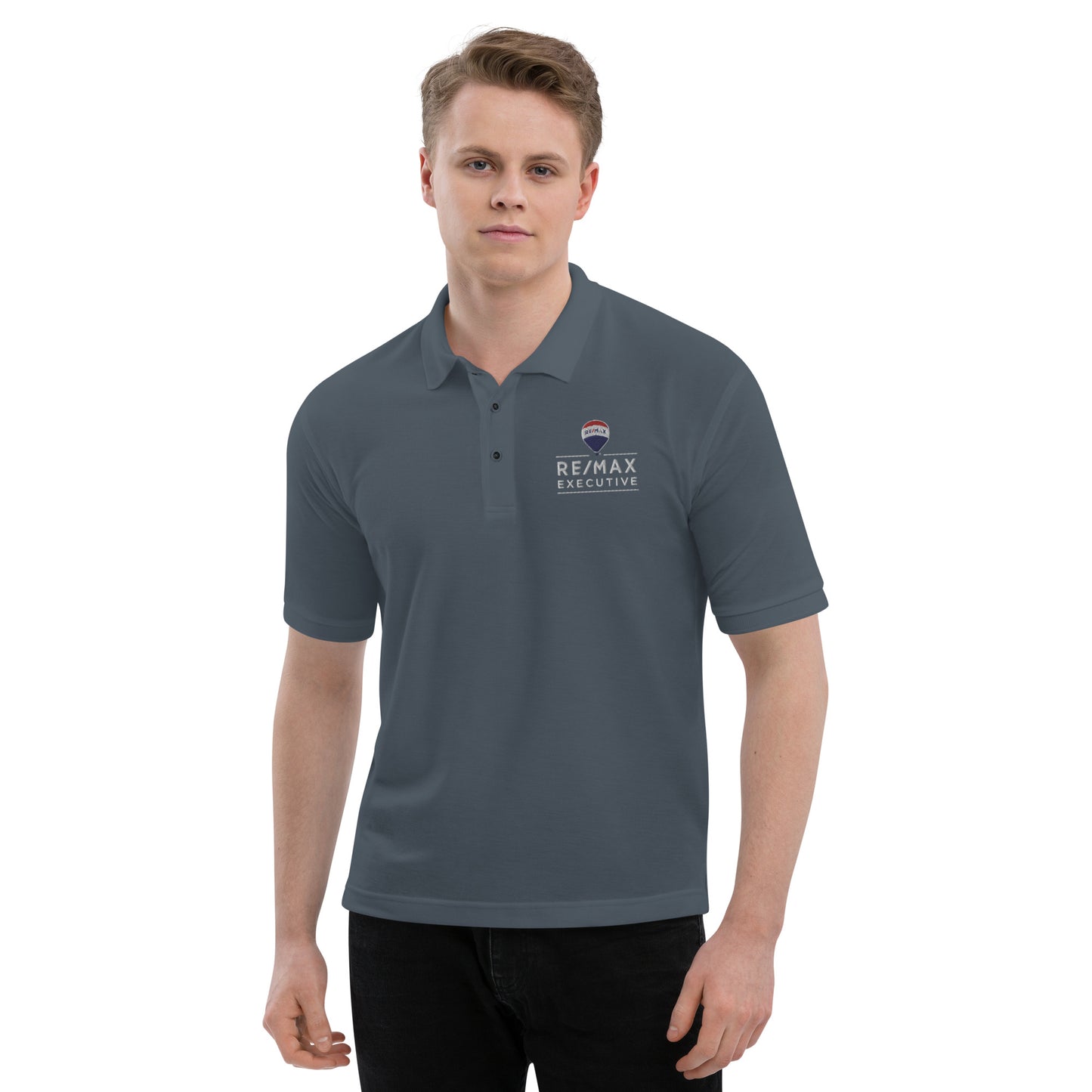 Balloon Logo Men's Relaxed Fit Polo