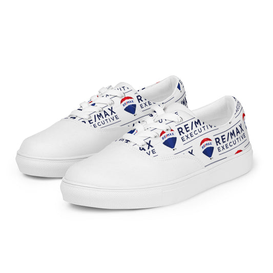 Women’s lace-up canvas shoes